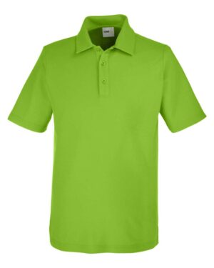 CORE365 CE112 Men’s Fusion ChromaSoft™ Pique Polo – Acid Green