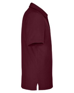 CORE365 CE112 Men’s Fusion ChromaSoft™ Pique Polo – Burgundy (side)