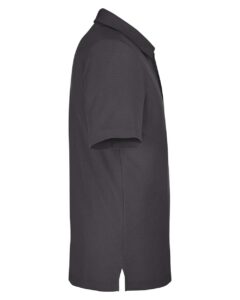 CORE365 CE112 Men’s Fusion ChromaSoft™ Pique Polo – Carbon (side)