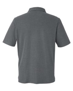 CORE365 CE112 Men’s Fusion ChromaSoft™ Pique Polo – Carbon Heather (back)