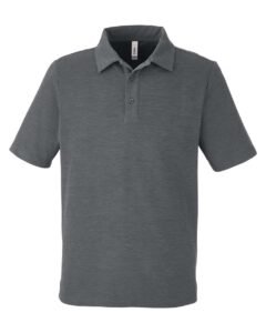 CORE365 CE112 Men’s Fusion ChromaSoft™ Pique Polo – Carbon Heather