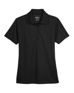 CORE365 78181 Women’s Origin Performance Piqué Polo – Black