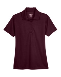 CORE365 78181 Women’s Origin Performance Piqué Polo – Burgundy