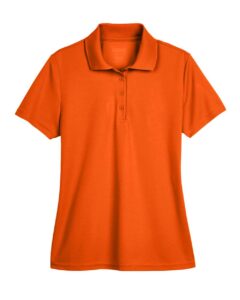 CORE365 78181 Women’s Origin Performance Piqué Polo – Campus Orange