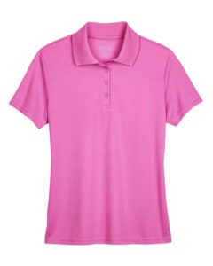 CORE365 78181 Women’s Origin Performance Piqué Polo – Charity Pink
