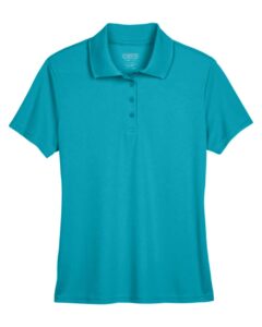 CORE365 78181 Women’s Origin Performance Piqué Polo – Clear Teal