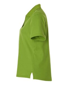 CORE365 CE106W Women’s Resolve CVC Performance Pique Polo – Acid Green (side)