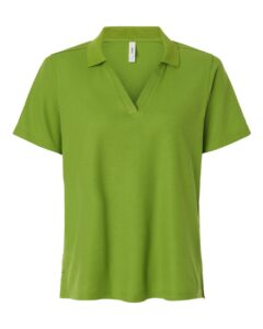 CORE365 CE106W Women’s Resolve CVC Performance Pique Polo – Acid Green