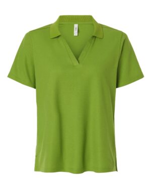 CORE365 CE106W Women’s Resolve CVC Performance Pique Polo – Acid Green