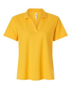CORE365 CE106W Women’s Resolve CVC Performance Pique Polo – Campus Gold