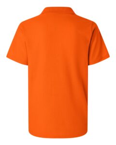 CORE365 CE106W Women’s Resolve CVC Performance Pique Polo – Campus Orange (back)
