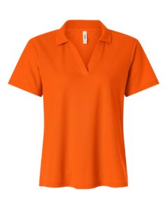 CORE365 CE106W Women’s Resolve CVC Performance Pique Polo – Campus Orange
