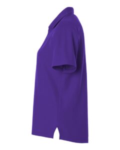 CORE365 CE106W Women’s Resolve CVC Performance Pique Polo – Campus Purple (side)