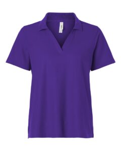 CORE365 CE106W Women’s Resolve CVC Performance Pique Polo – Campus Purple