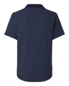 CORE365 CE106W Women’s Resolve CVC Performance Pique Polo – Classic Navy (back)