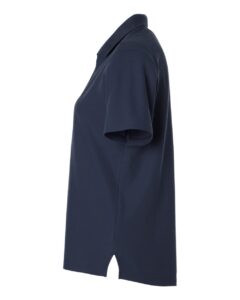 CORE365 CE106W Women’s Resolve CVC Performance Pique Polo – Classic Navy (side)