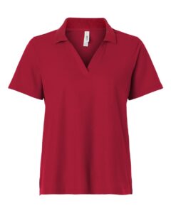 CORE365 CE106W Women’s Resolve CVC Performance Pique Polo – Classic Red