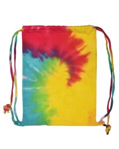 Colortone 9500 Tie-Dyed Drawstring Bag
