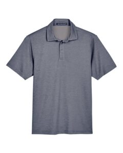Devon & Jones DG22 Men’s CrownLux Performance® Address Mélange Polo – Navy Melange