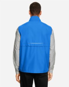 CORE365 CE703 Men’s Techno Lite Unlined Vest – True Royal (on model back)