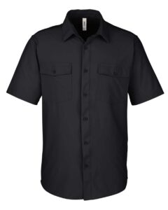 CORE365 CE510 Men’s Ultra UVP® Marina Shirt – Black