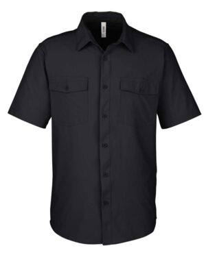 CORE365 CE510 Men’s Ultra UVP® Marina Shirt – Black