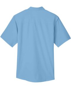 CORE365 CE510 Men’s Ultra UVP® Marina Shirt – Columbia Blue (back)