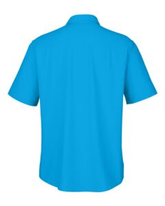 CORE365 CE510 Men’s Ultra UVP® Marina Shirt – Electric Blue (back)