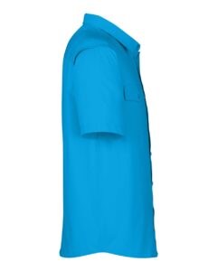 CORE365 CE510 Men’s Ultra UVP® Marina Shirt – Electric Blue (side)