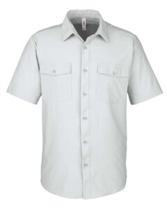 CORE365 CE510 Men’s Ultra UVP® Marina Shirt – Platinum