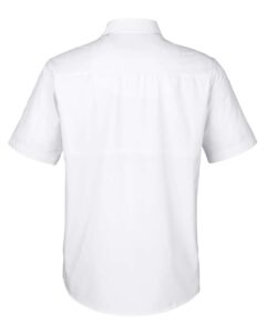 CORE365 CE510 Men’s Ultra UVP® Marina Shirt – White (back)