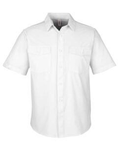 CORE365 CE510 Men’s Ultra UVP® Marina Shirt – White
