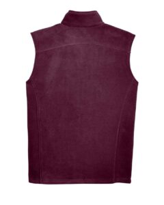 CORE365 88191 Men’s Journey Fleece Vest – Burgundy (back)