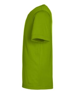 CORE365 CE10Y Youth Capital Performance T-Shirt – Acid Green (side)