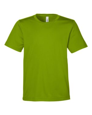 CORE365 CE10Y Youth Capital Performance T-Shirt – Acid Green