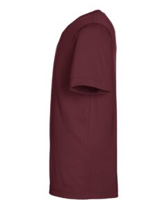 CORE365 CE10Y Youth Capital Performance T-Shirt – Burgundy (side)