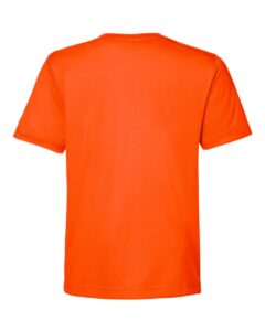 CORE365 CE10Y Youth Capital Performance T-Shirt – Campus Orange (back)