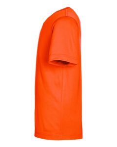 CORE365 CE10Y Youth Capital Performance T-Shirt – Campus Orange (side)