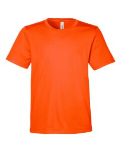 CORE365 CE10Y Youth Capital Performance T-Shirt – Campus Orange
