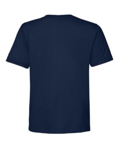 CORE365 CE10Y Youth Capital Performance T-Shirt – Classic Navy (back)