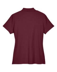 Devon & Jones DG150W Women’s DRYTEC20™ Performance Polo – Burgundy (back)