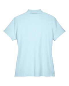 Devon & Jones DG150W Women’s DRYTEC20™ Performance Polo – Crystal Blue (back)