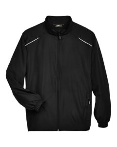 CORE365 88183 Men’s Techno Lite Motivate Unlined Lightweight Jacket – Black