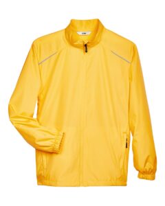 CORE365 88183 Men’s Techno Lite Motivate Unlined Lightweight Jacket – Campus Gold