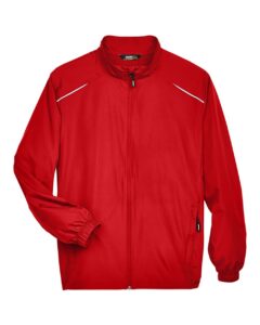 CORE365 88183 Men’s Techno Lite Motivate Unlined Lightweight Jacket – Classic Red