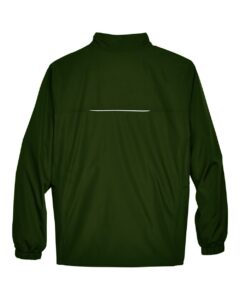 CORE365 88183 Men’s Techno Lite Motivate Unlined Lightweight Jacket – Forest (back)