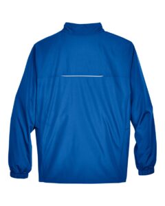 CORE365 88183 Men’s Techno Lite Motivate Unlined Lightweight Jacket – True Royal (back)