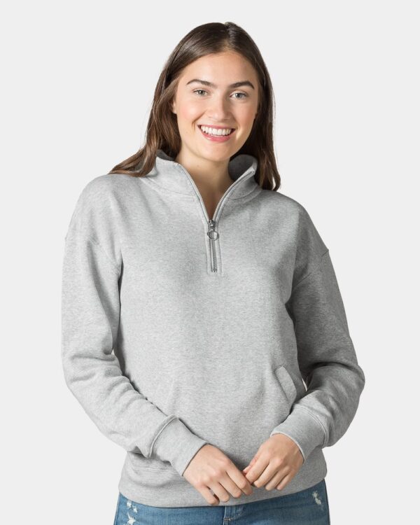 MV Sport Women’s Cloud Fleece Quarter-Zip Sweatshirt