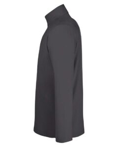CORE365 CE405 Men’s Fusion ChromaSoft™ Pique Quarter-Zip Pullover – Carbon (side)