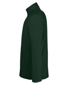 CORE365 CE405 Men’s Fusion ChromaSoft™ Pique Quarter-Zip Pullover – Forest (side)